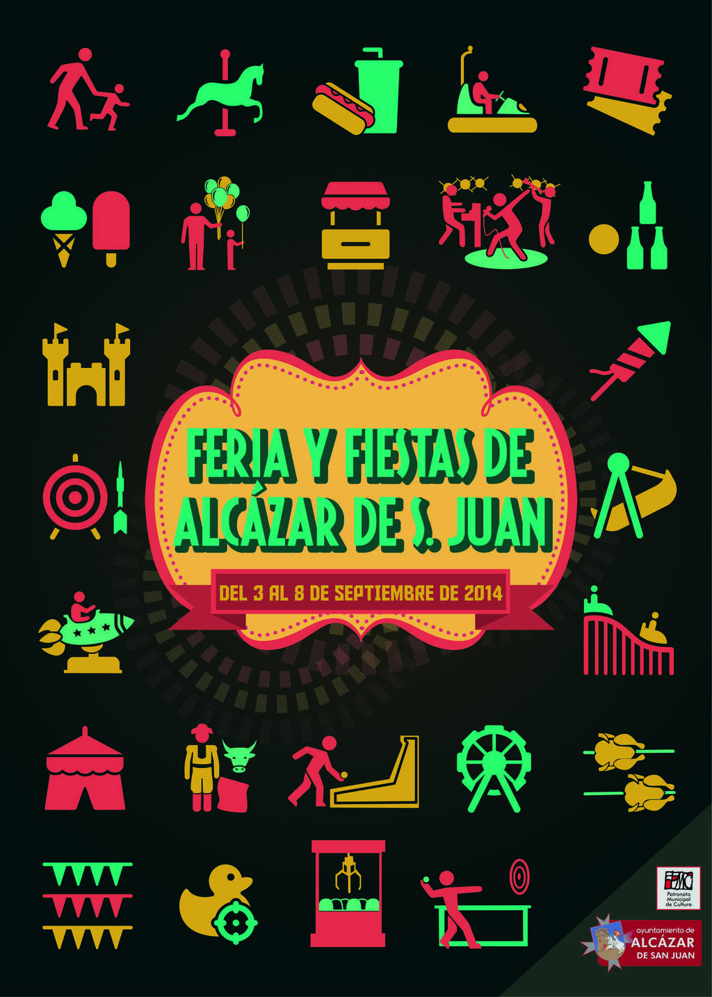Feria y Fiestas en honor a la Santísima Virgen del Rosario  